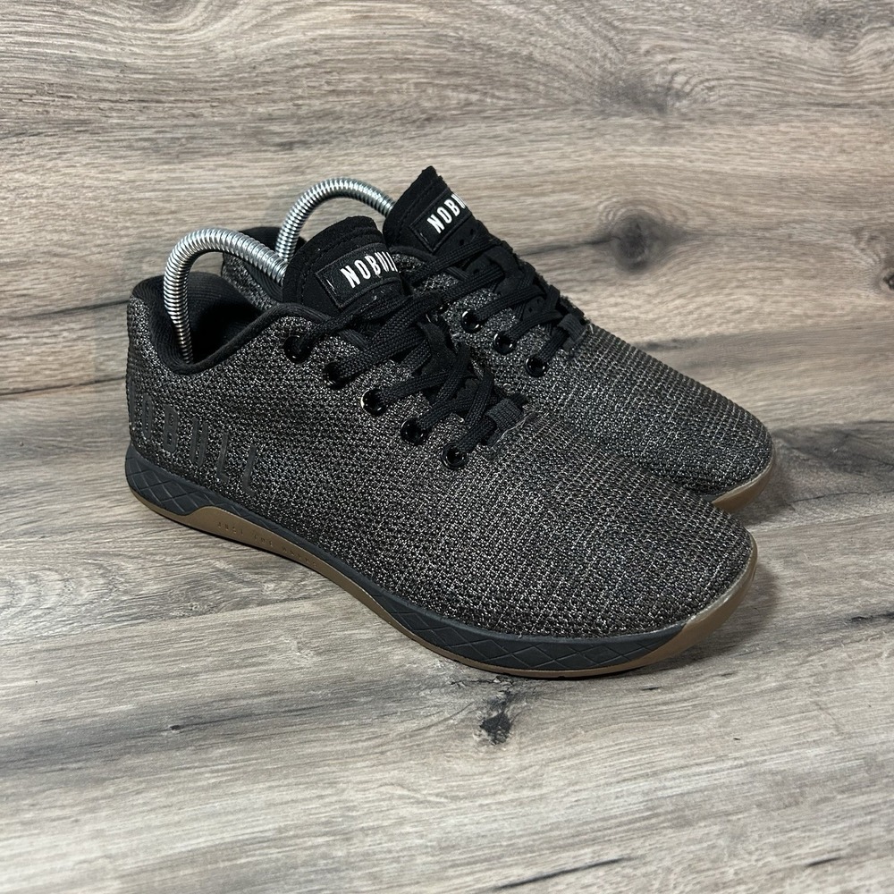 Nobull Outwork SuperFabric Trainer Black Gray Gum Athletic Shoes Size US M7.5 W9